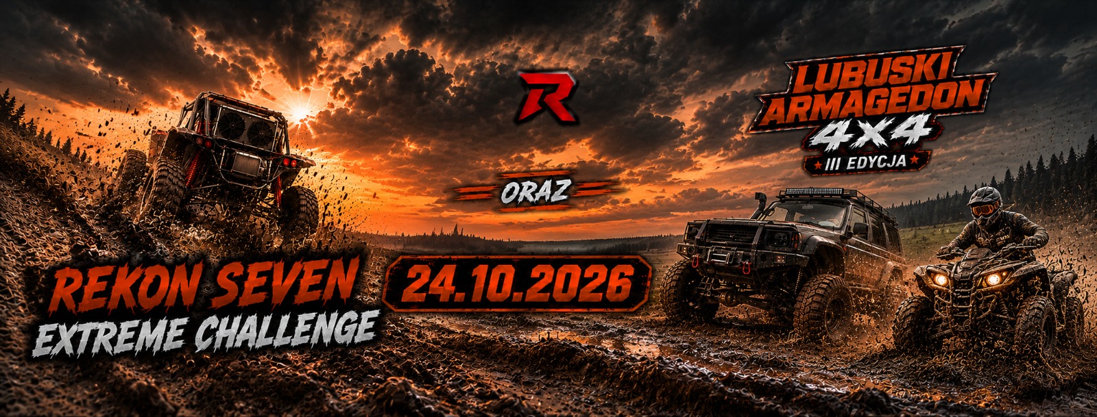 Plakat III Edycji: Rekon Seven Extreme Challenge (R7X), 24.10.2026